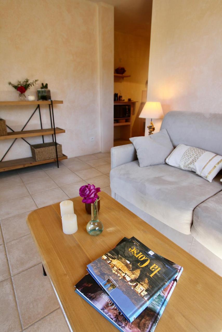 Studio, Vue Sur Mer Et Montagne Saint-Florent  Exterior photo